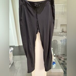 Athleta Black Drawstring Pants size 10 GUC
